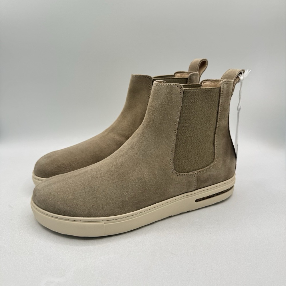 Birkenstock Bend Chelsea Sneakers Women's Size 11 Men's 9 EU 42 Taupe Suede Boot